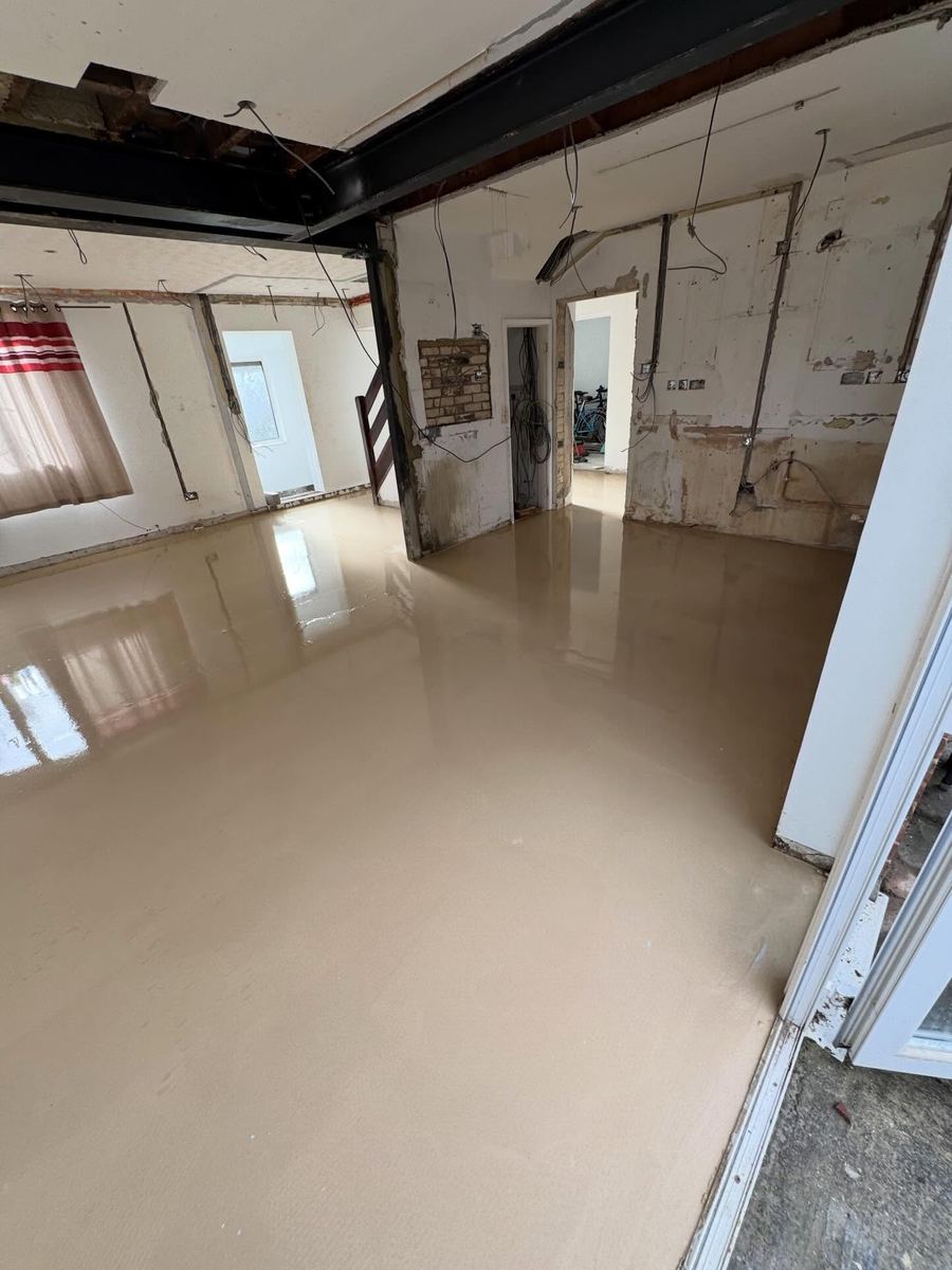 Floor screeding in Bromley