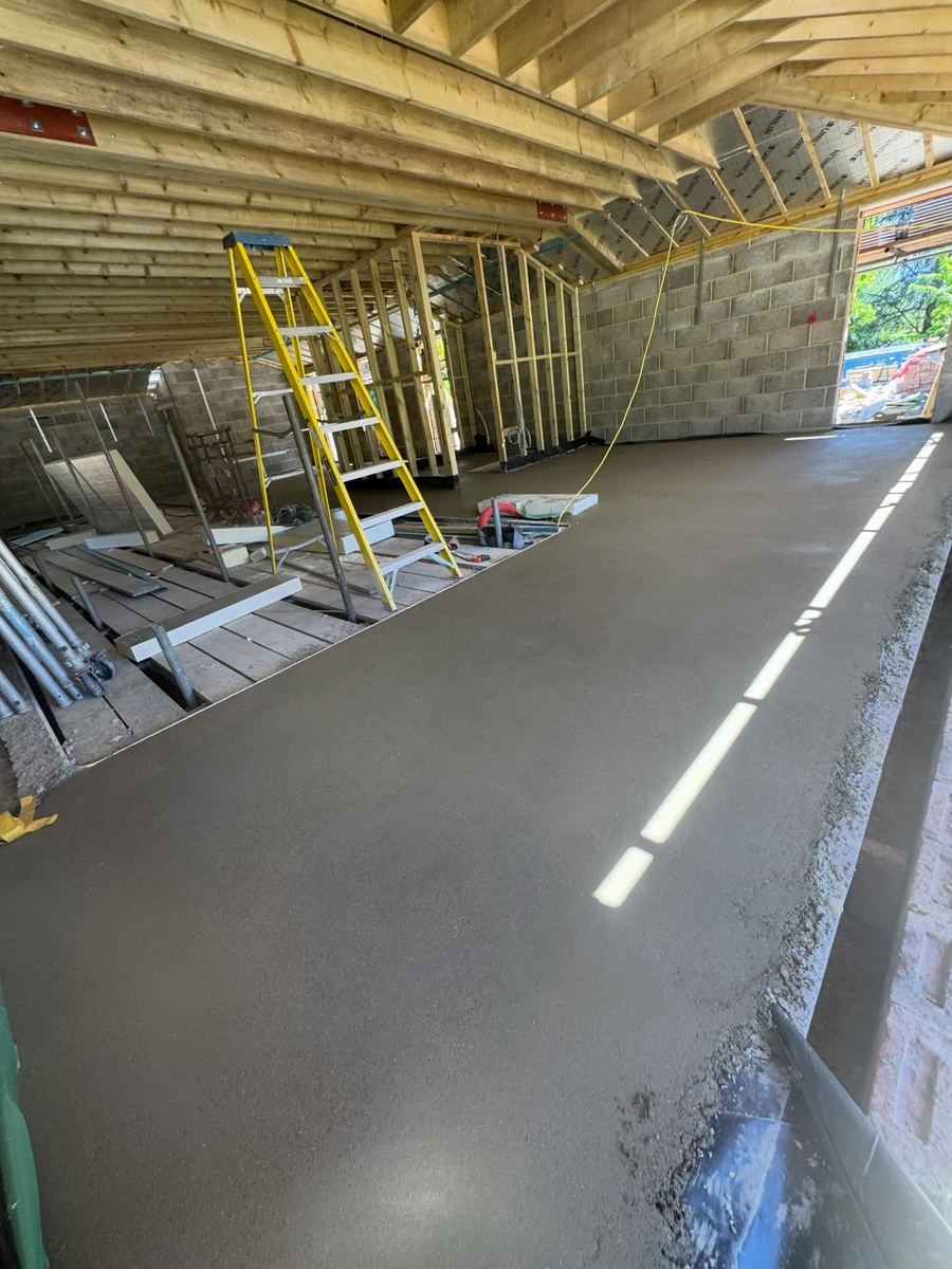 Floor screeding in Kent